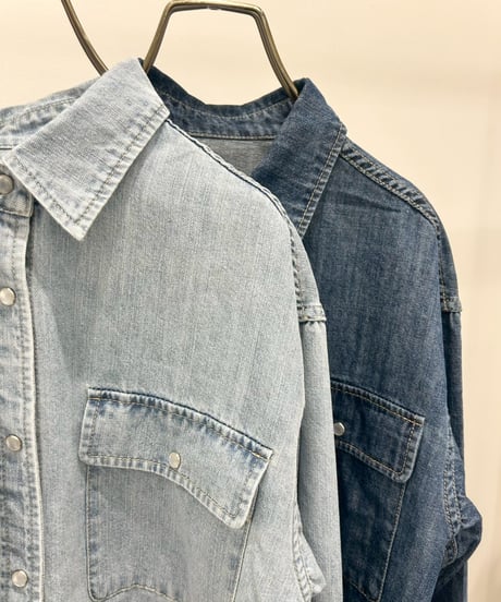 【T2603-DSH026】 Dungaree shirt (1741112)