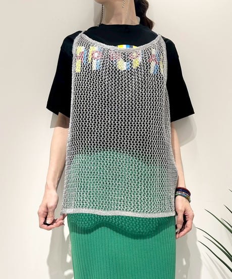【R2501-MNT787】Lame thread camisole (1740902)