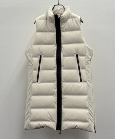 【R2503-DLV823】 Long down vest (1680045）