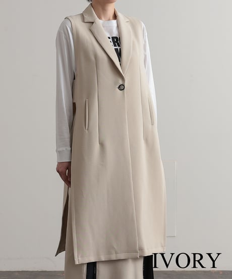 【R2403-GL376】 Tailored gilet (1740508)