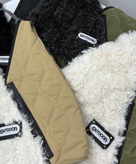 【R2503-FQB40】Triangle fur quilt bag（1740980）