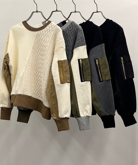 【R2403-DNP725】Docking knit (1740831)
