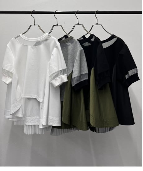 【R2601-BPC933】 Back pleated top (1741058）