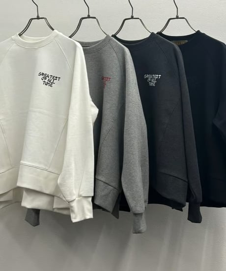 【R2501-LSW800】Back logo sweatshirt (1740914)