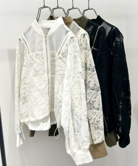 【R2601-RRB920】 Lace Blouson（1741048）