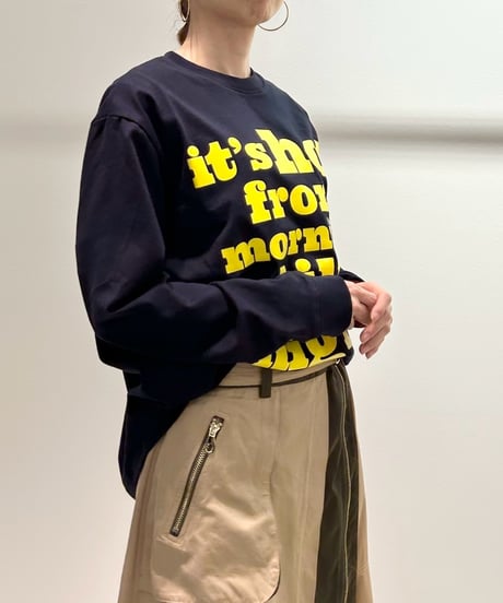 【R2501-LLT799】Long T-shirt (1740913)