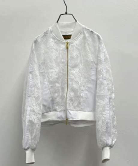 【R2501-RBZ802】２way lace blouson (1740919)