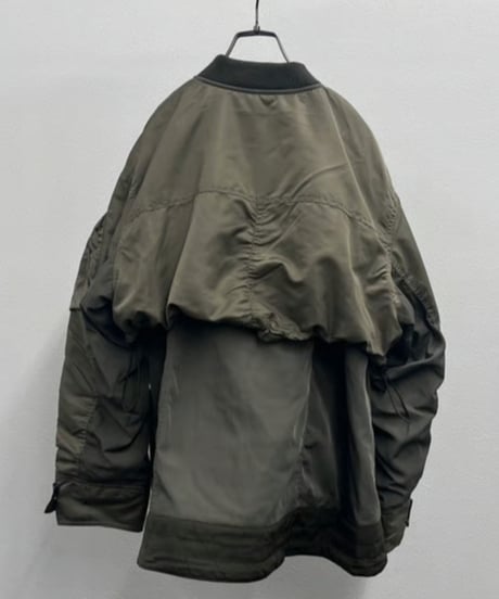 【R2503-RBZ887】 Layered blouson（1740997）