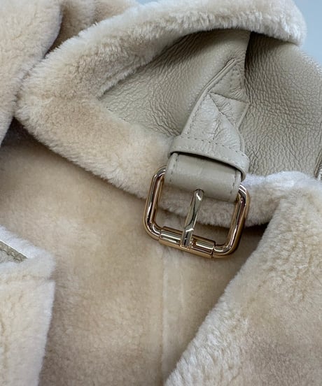 【R2503-BFV857】　Bomber fur vest（1680053）