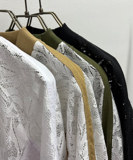 【R2501-RBZ802】２way lace blouson (1740919)