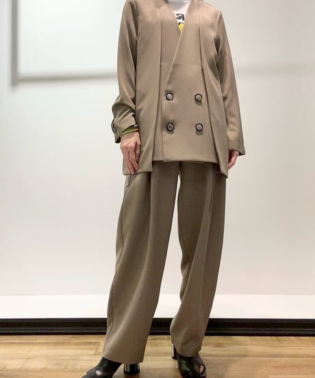 【R2503-CPT850】Unlined curvy pants（1740955）