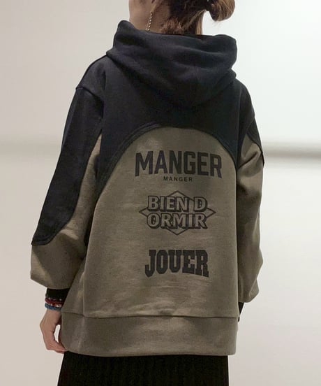 【完売】リズレー　パーカー Risley パーカー Risley/リズレー/別注半袖バックメッシュ