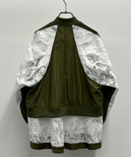 【R2501-RBZ802】２way lace blouson (1740919)