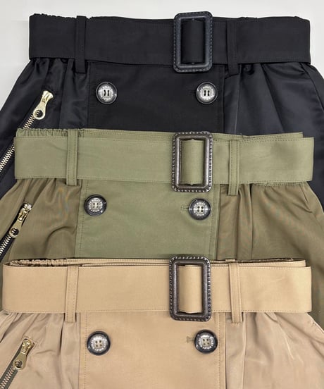 【R2501-TPS783】Military skirt (1740898)