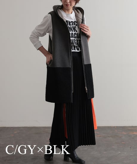 【R2403-RBV539】Reversible bicolor vest (1680029)