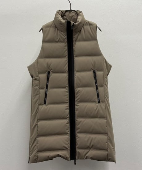 【R2503-DLV823】 Long down vest (1680045）