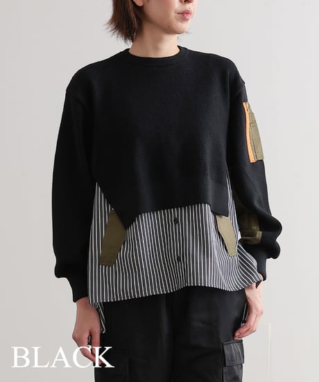【R2403-DNT701】Docking  Knit (1740833)