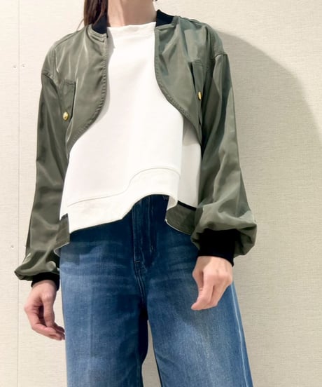 【R2601-SBP913】 Shoulder bolero pullover（1741021）