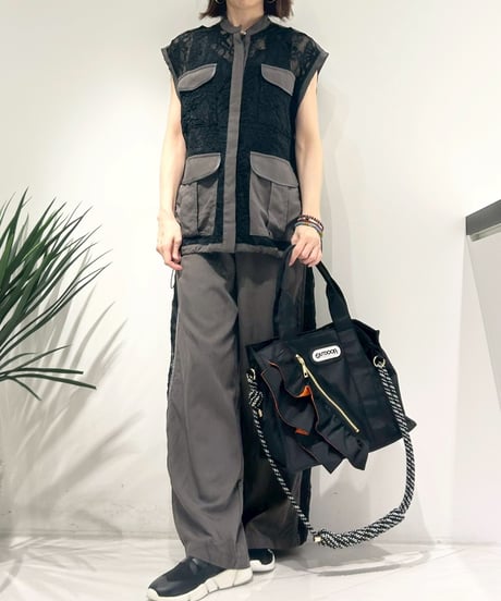【R2603-FTM62】 Medium frill tote bag（1741110）