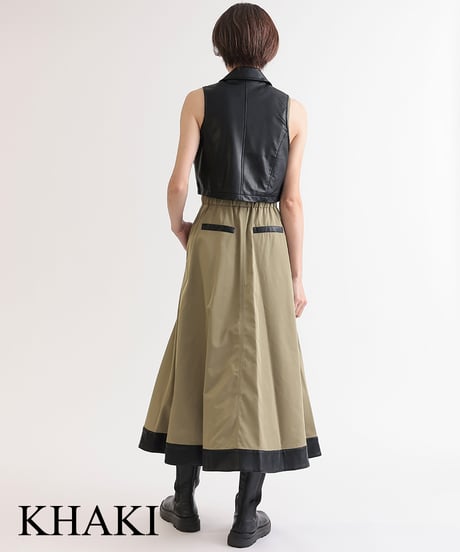 【R2403-LOP672】Riders jumper skirt　(1740807)