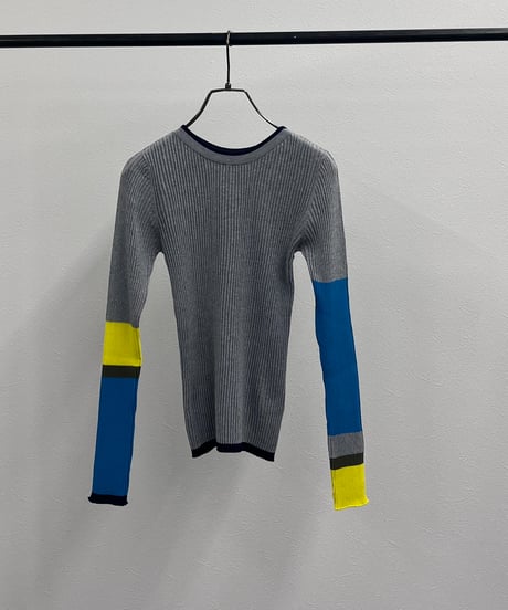 【R2601-BNT918】 Bicolor 2 way knit（1741035）