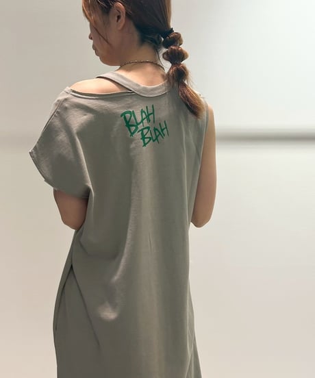 【R2501-AOP847】Asymmetrical one-piece（1740951）