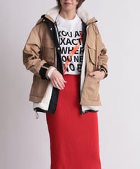 【R2403-DMP706】Shoulder water repellent mountain parka(1680040)