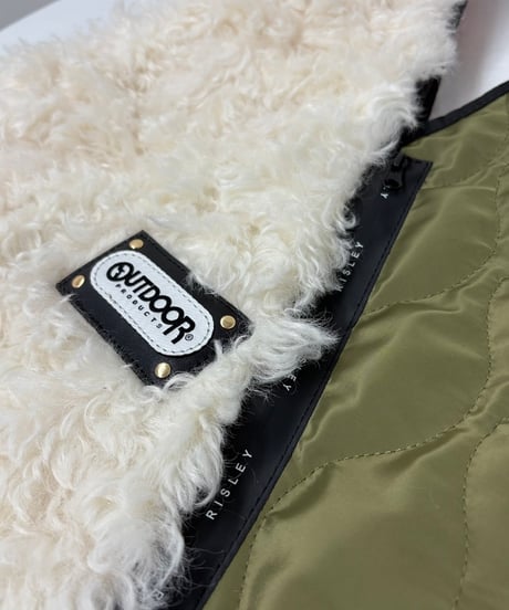 【R2503-FQB40】Triangle fur quilt bag（1740980）