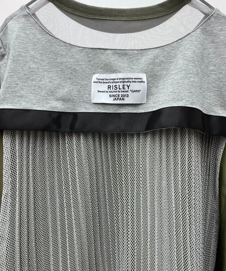 【R2601-BPC933】 Back pleated top (1741058）
