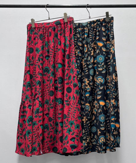 【R2603-PGS1039】 Print skirt（1741130）