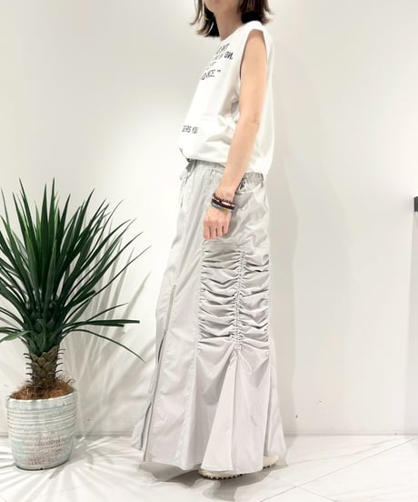【R2601-ZSS966】 Zip shearing skirt（1741079）