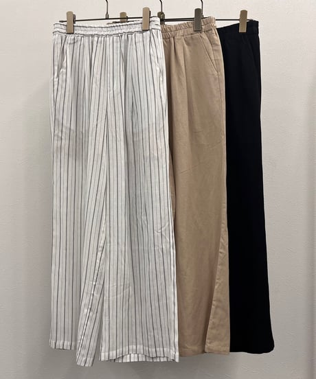 【R2401-TPT658】Tuck pants (1740778)
