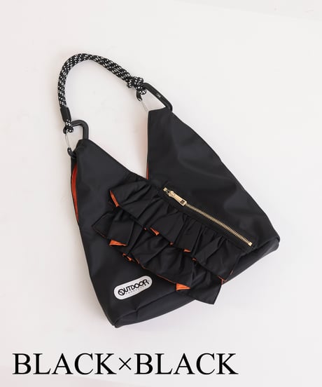 【R2403-TMB29】Triangle ｍini bag with frills (1740825)