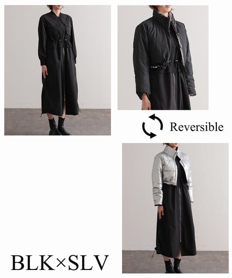 【R2403-ERD685】Batting ensemble coat (1740817)