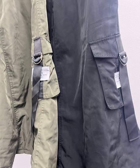 【R2503-RQS880】 Reversible quilted skirt（1741001）