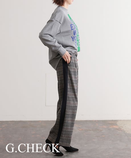 【R2403-SPT750】Check pants (1740866)