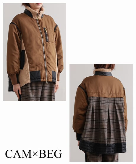 【R2403-BFC732】Boa quilted jacket (1740844)
