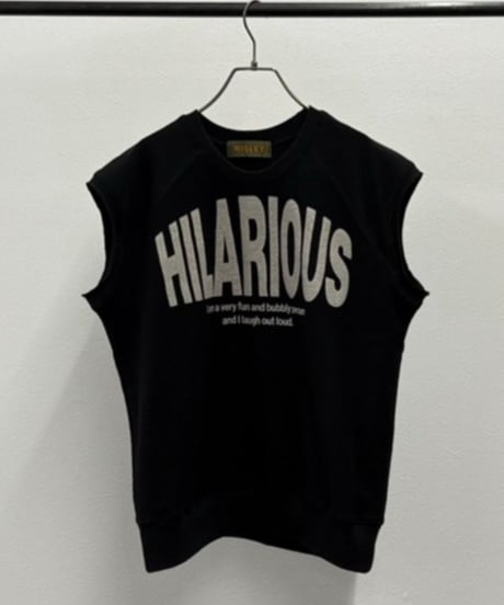 【R2501-LSW851】Logo sweat tank top (1740952）