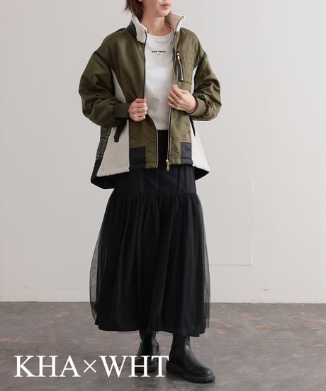 【R2403-BFC732】Boa quilted jacket (1740844)