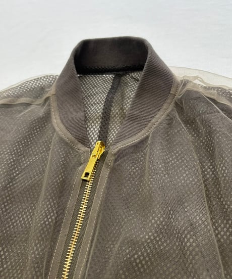 【R2501-RBZ807】Reversible mesh blouson (1740920)