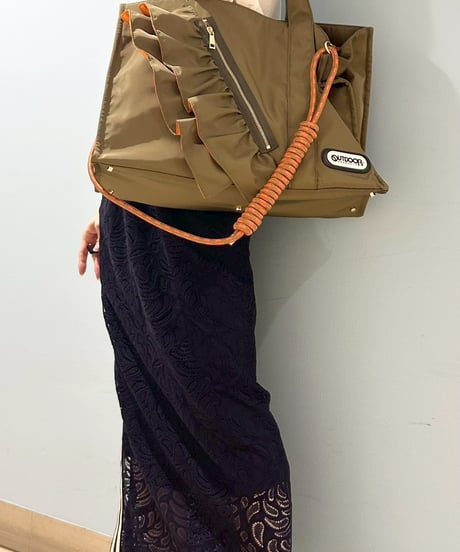 【R2603-FTM63】 Large frill tote bag（1741111）