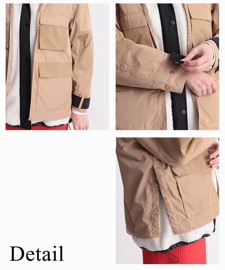【R2403-DMP706】Shoulder water repellent mountain parka(1680040)