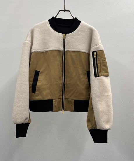 【R2403-DNB724】Docking knit  blouson (1740832)