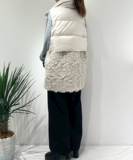 【R2503-DFV827】 2way down vest（1680048）