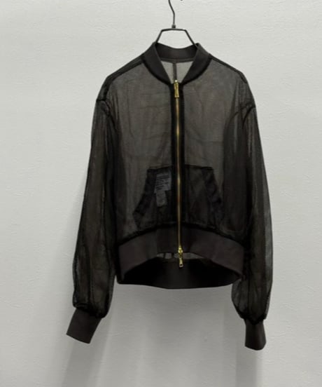 【R2501-RBZ807】Reversible mesh blouson (1740920)