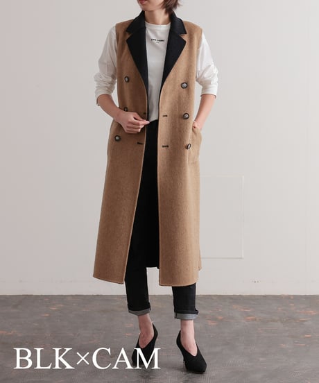 【R2403-REC684】Reversible ensemble coat (1680039)