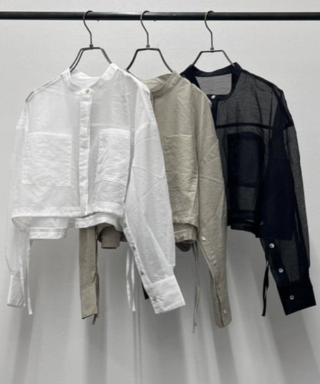 【R2601-SBL1027】 Short blouse (1741096）