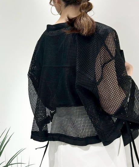 【R2401-RBB662】Mesh shirt (1740772)