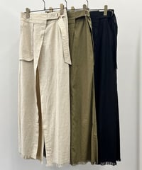 【R2401-RPT647】Wrapped pants (1740766)