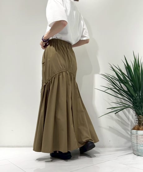 【R2601-GSK1041】  Gathered skirt（1741114）